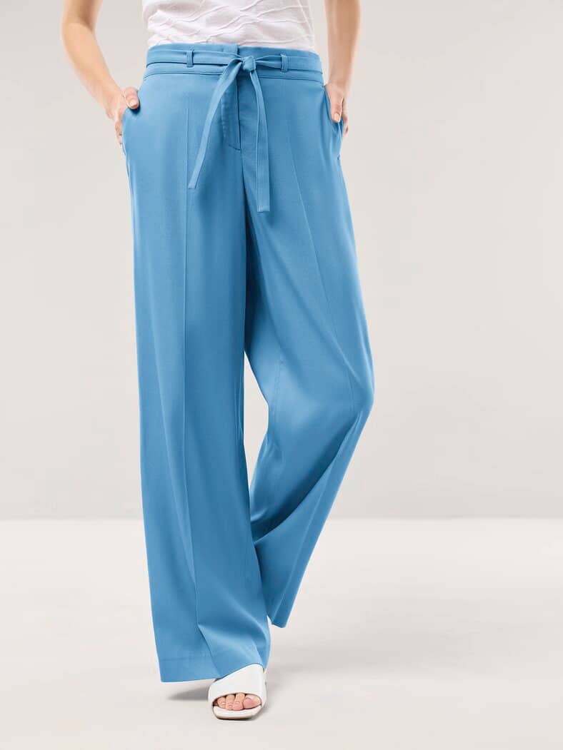 Marlene aus kühlendem Gewebe Jeansblau