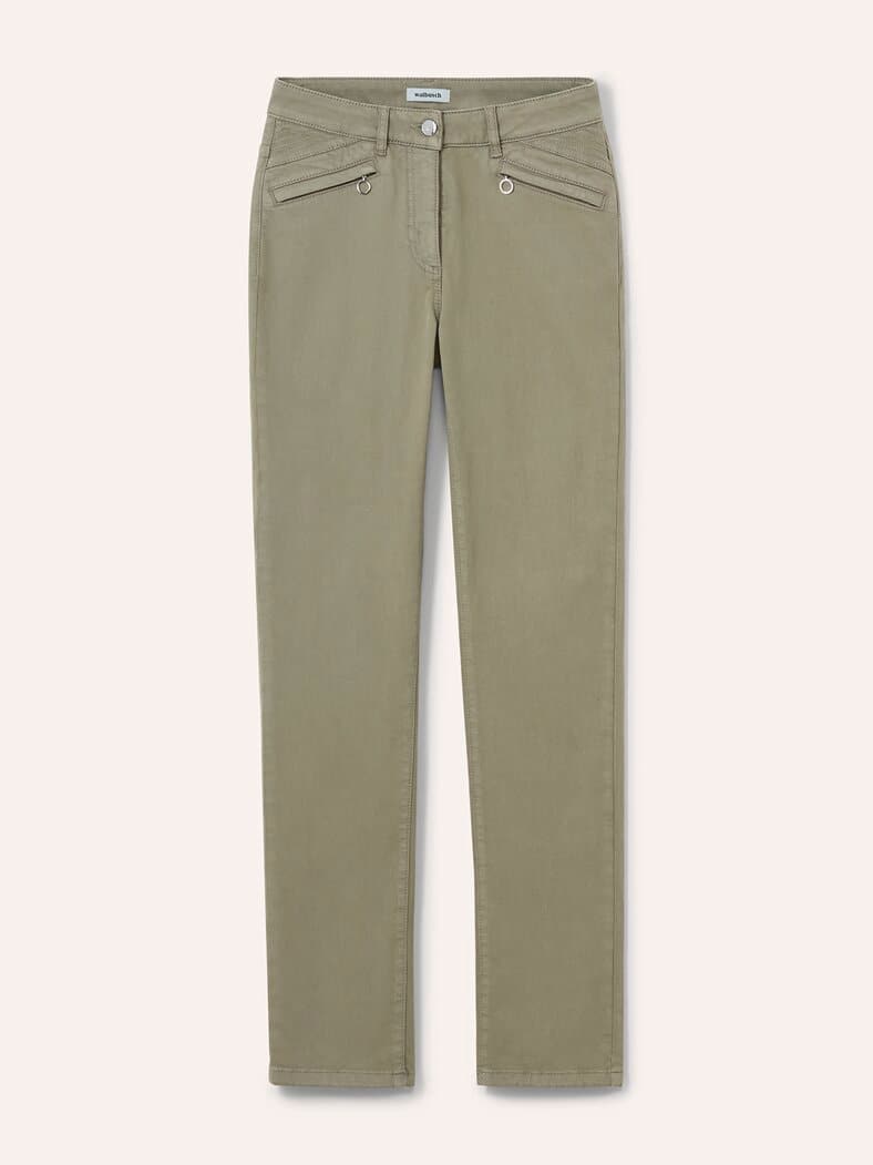 Powerstretch-Baumwollhose Khaki