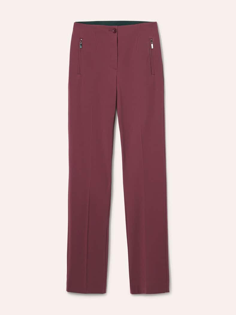 Hose aus Thermojersey Merlot