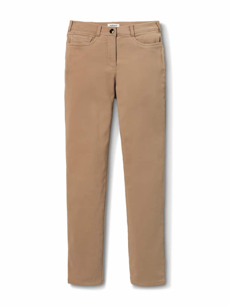 2-in-1-Extraglatt-Thermohose Caramel