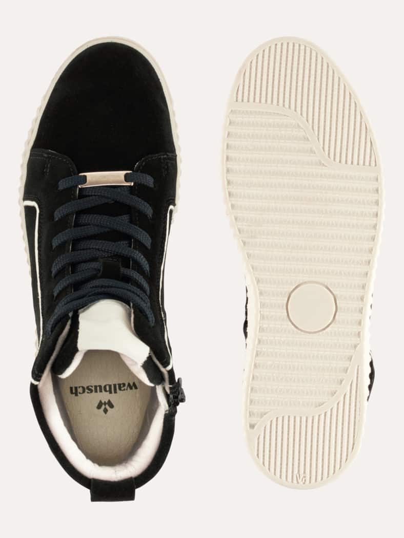 Thermolite Hightop Sneaker Schwarz