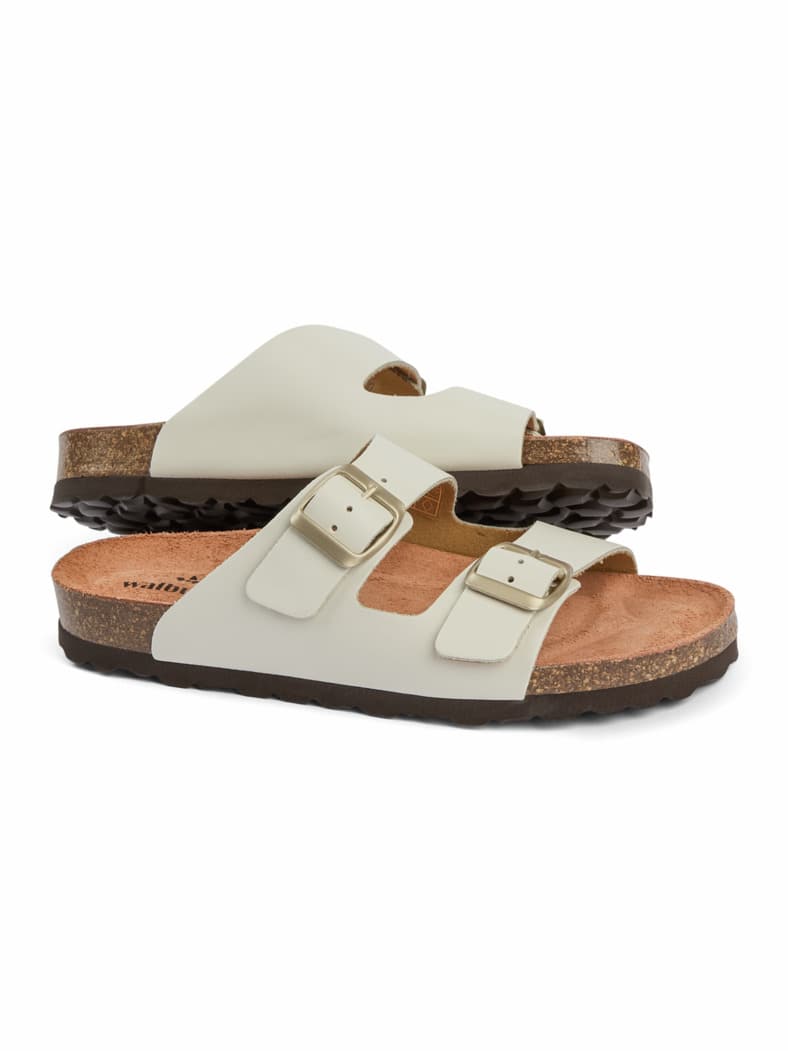 Komfort Sandale Softfußbett Creme