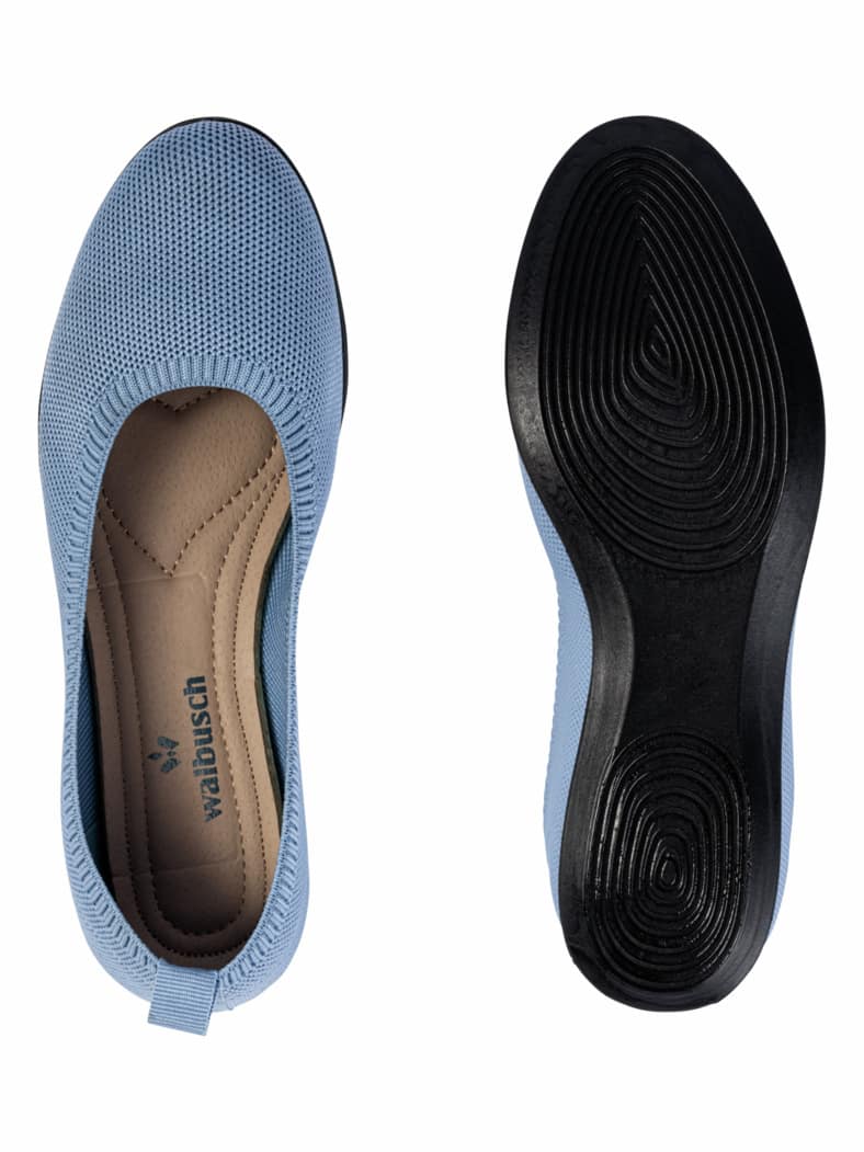 Aktiv-Ballerina leicht & luftig Himmelblau