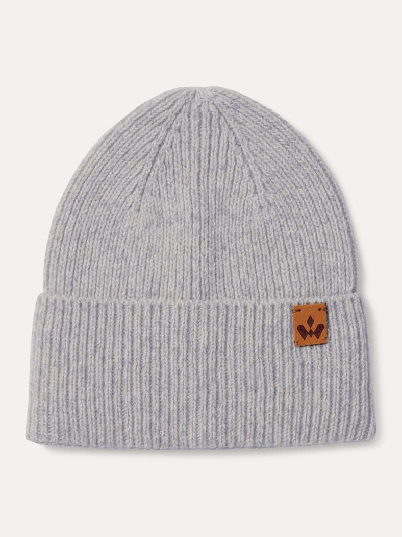 Strickmütze Taupe Melange