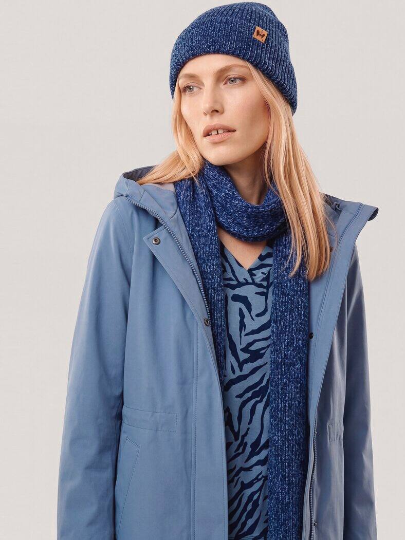 Strickmütze Marine Melange
