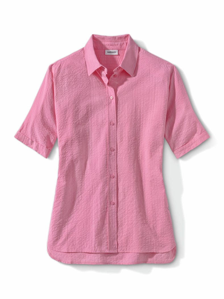 Seersucker Hemdbluse Nelke