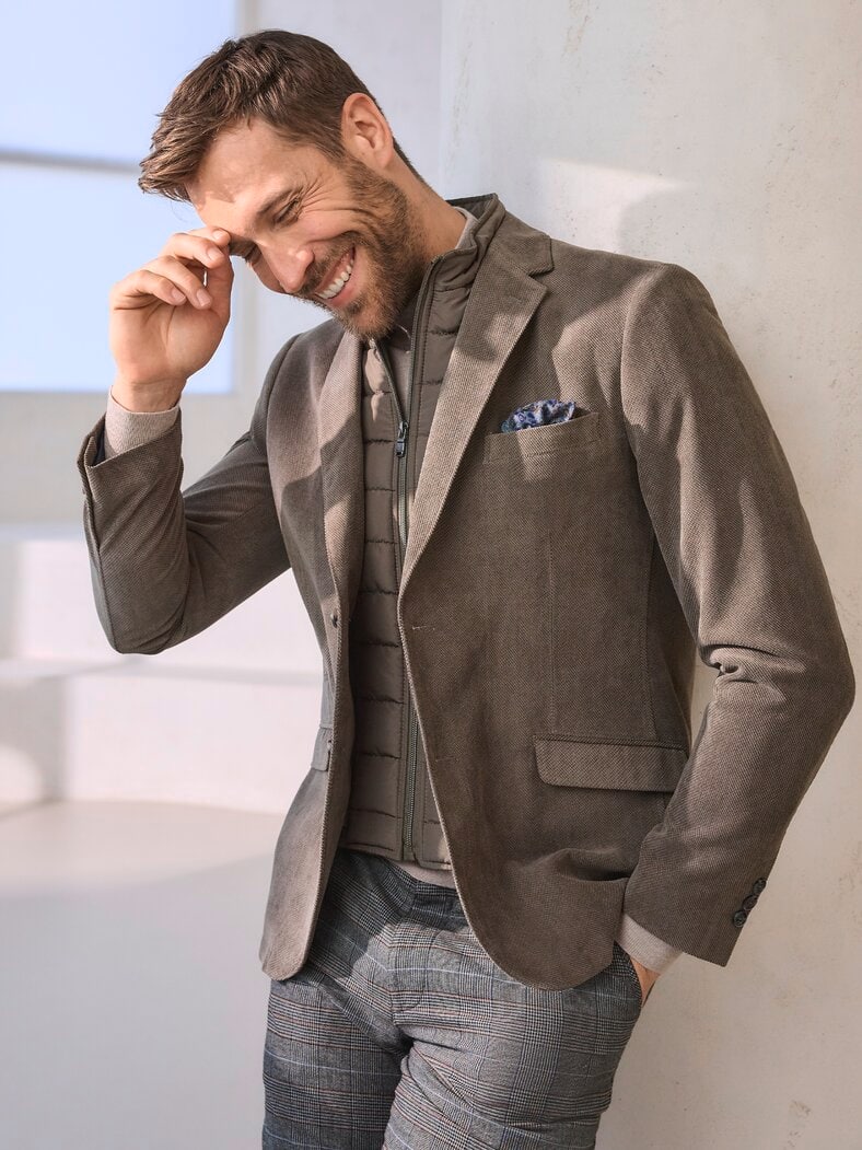 Outfit Mikrovelours Sakko 2 in 1