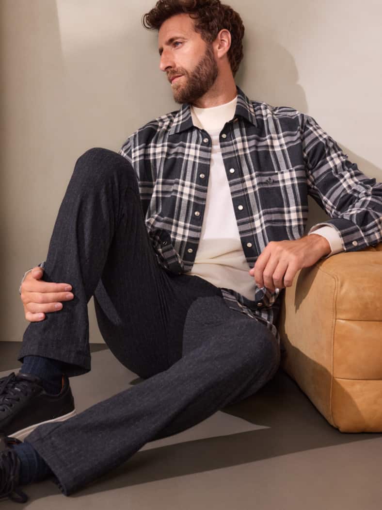 Outfit Luxus-Flanell Hemd