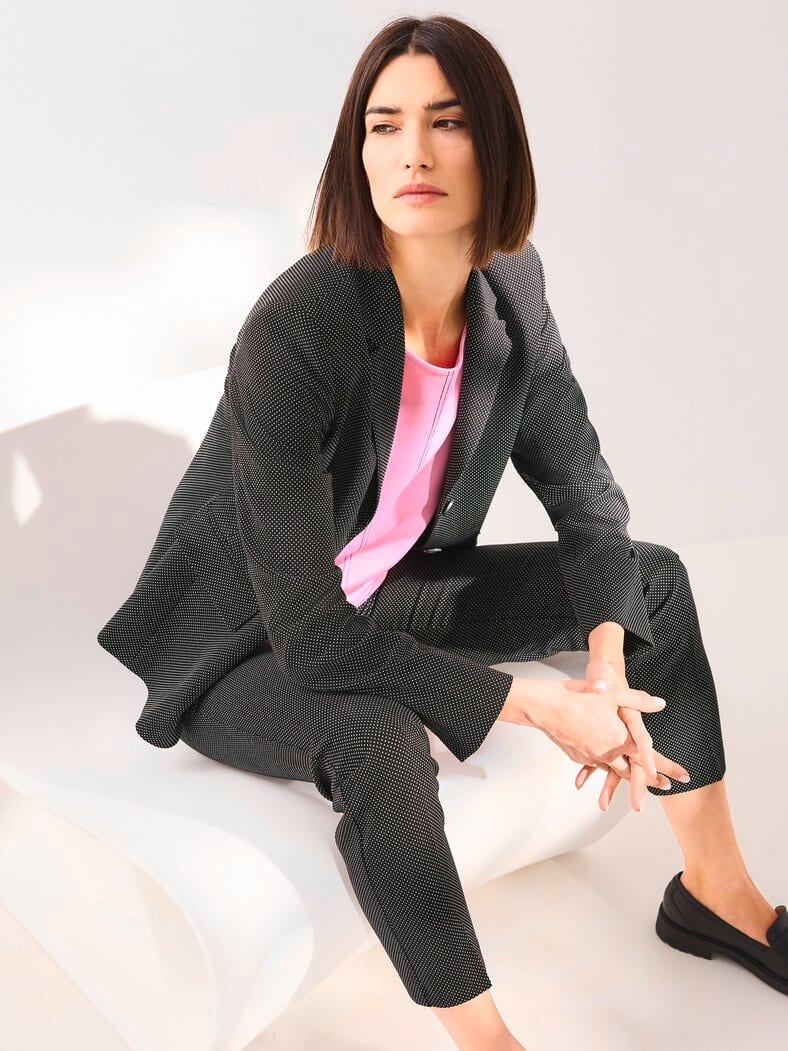 Outfit Reversblazer Dots