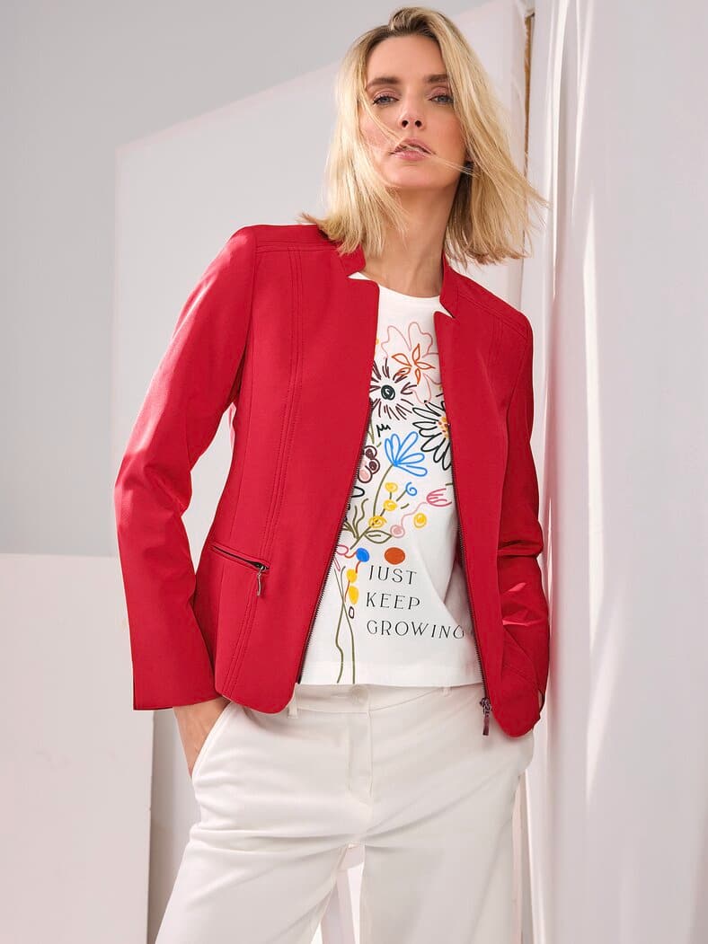 Outfit Kofferblazer Airline